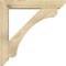 Ekena Millwork Legacy Slat Rough Sawn Bracket w/ Offset Brace, Douglas Fir, 6"W x 32"D x 32"H BKT0604X32X32LEC06RDF - alternate 3